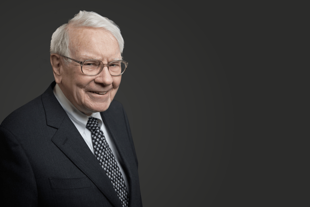 Warren Buffet smiling